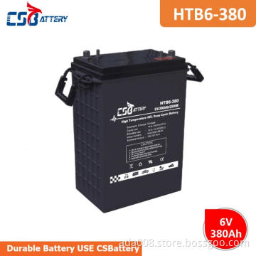 CSBattery 6V380Ah High Temperature Long Life Deep Cycle GEL Battery